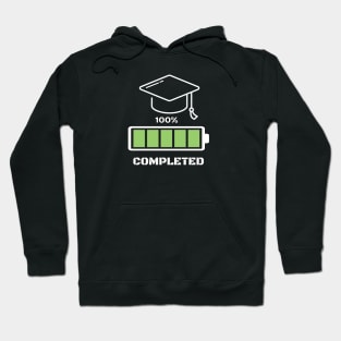Graduation 100% Completed T-Shirt Hoodie